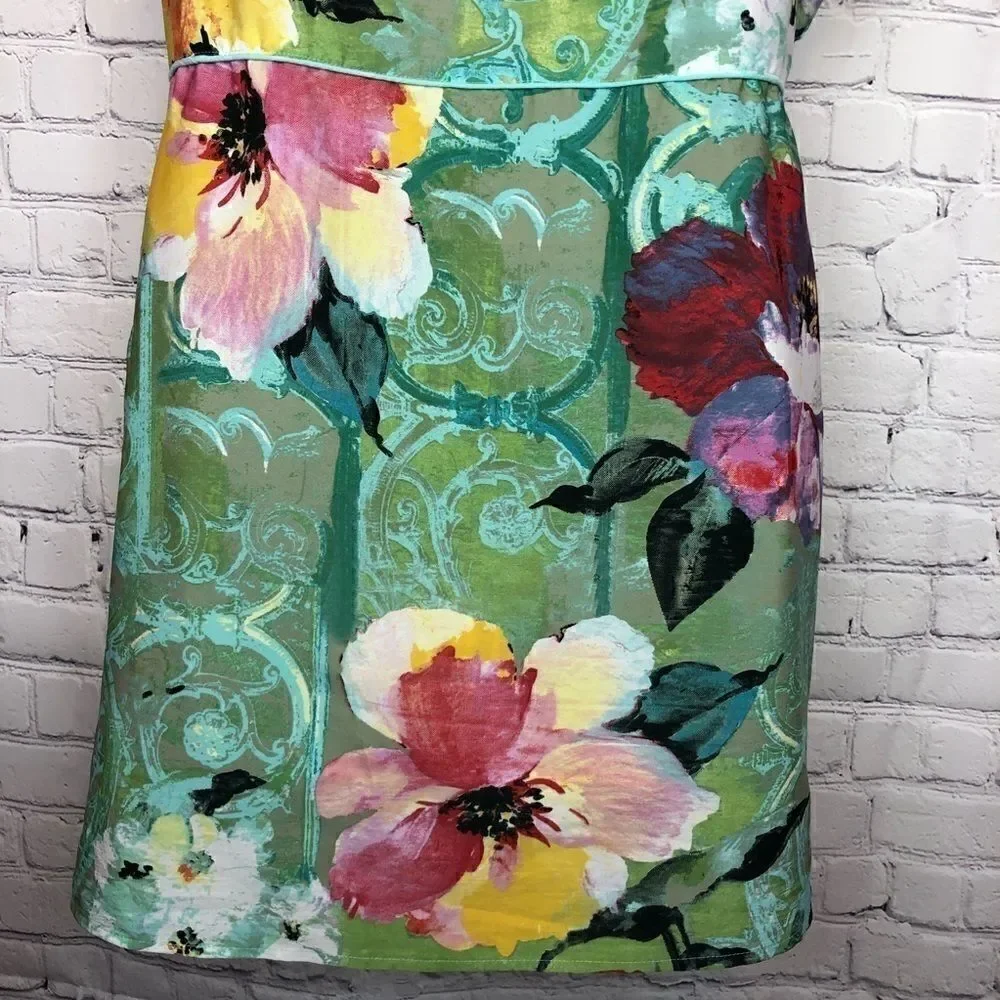 Alberto Makali Floral Dress Size Medium